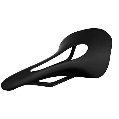 Mountain Bike Seat : GFMODE Full Carbon Fiber Mountain Bike Road Bike Bicycle Seat Cushion Saddle 85g Lightweight Ultra-Light Saddle