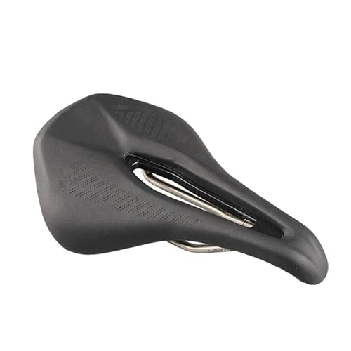 Mountain Bike Seat : GFMODE Mountain Bike Cushion Hollow Leather MTB Road Bicycle Saddle Seat (Color : GUB 160MM)