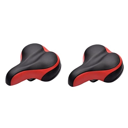 Mountain Bike Seat : INOOMP 2pcs Cycling Saddle Thicken Road Bike Saddle Bicycles for Men Mens Bike Child Bike Seat Bike Cover Bike Cushion Wide Saddle Cushion Mountain Bike Pad for Mtb Miss Padded Off-road