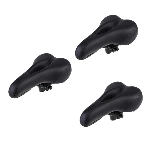 Mountain Bike Seat : INOOMP 3 Pcs Bicycle Seat Child Seat for Bike Comfort Bike Seat Comfy Bike Comfortable Road Bike Bicicletas Para Niños Bike Seat for Kids Padded Bike Wide Mtb Seat Saddle Mountain Bike