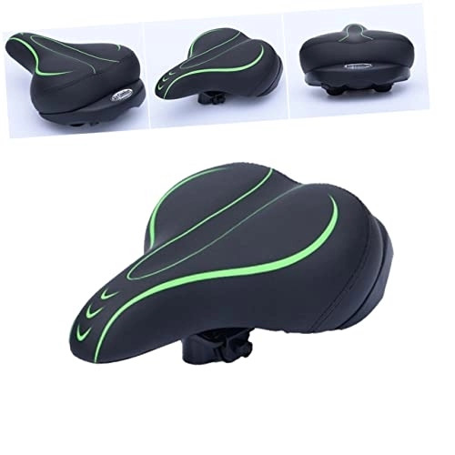 Mountain Bike Seat : INOOMP Absorbent Pads Inflatable Seat 1pc Bicycle Seat Bouncy Seat Bike Seat Road Bike Seat Mountain Bike Saddle Car Seat Green Comfortable Road Bike Saddle Bike Seats Mountain Bike Seat