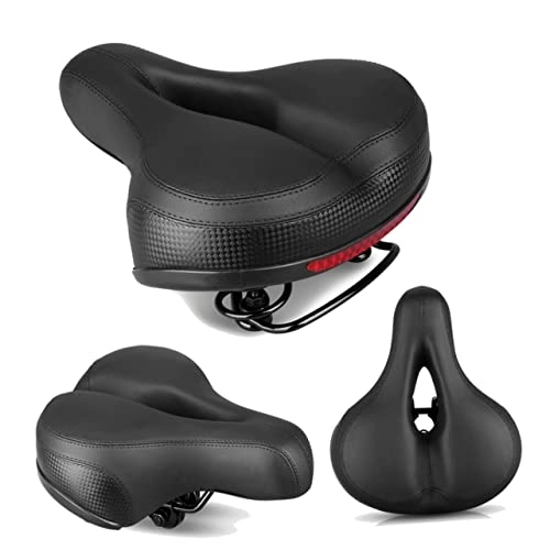 Mountain Bike Seat : INOOMP Mtb Seat Excercise Bike Kids'+bicycles Padded Bike Padded Saddle Child Bike Seat Bike Saddle with Tail Light Road Bike Seat Mountain Bike Saddle Bicycle Seat Cushion Gel Replace