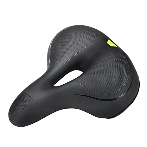 Mountain Bike Seat : JINPENGRAN Mountain Bike Seat Cushion Saddle Seat Cushion Seat Bag Widened Thickened Big Butt Shock Absorber Ball Hole Hollow Parts, C