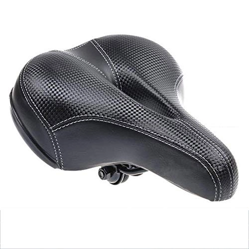Mountain Bike Seat : Keai Bicycle seat Increase soft cortex spring shock absorber rear seat cushion universal seat mountain bike electric bicycle saddle 25 * 20cm