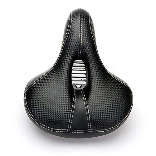 Mountain Bike Seat : Keai Bicycle seat Mountain Bike cushion ride saddle cushion equip thickened widened cushion 25 * 20 * 7cm