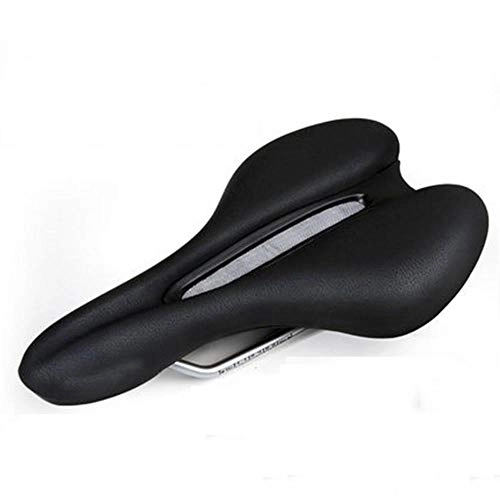 Mountain Bike Seat : Keai Bicycle seat Mountain Bike Hollow Belt mesh breathable seat saddle 26.5 * 15 * 4cm