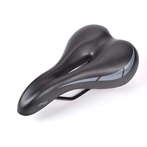 Mountain Bike Seat : Keai Bicycle seat Mountain Folding Bike Hollow Comfort Cushion saddle 27 * 17cm