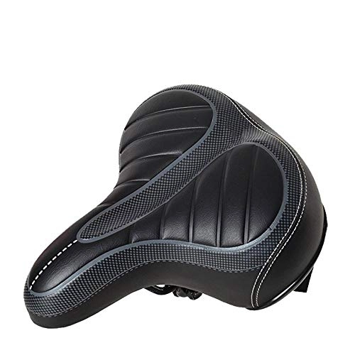 Mountain Bike Seat : Keai Bicycle seat Thick soft wearable Comfort mountain bike saddle 25 * 20 * 6cm