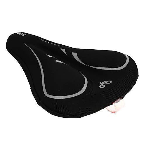 Mountain Bike Seat : Kisangel Bicycle Seat Mountain Bike Saddle Hollow Bike Exercise Bike Excersise Bike Hollow Saddle Breathable Bike Road Bike Saddle Cycling Exercie Bikes Cushion Seat Cover Damping Sponge