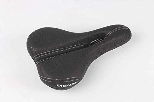 Mountain Bike Seat : LUISONG FANMENGY Accessories Hollow breathable comfortable saddle mountain bike cushion thickened and wide ass soft seat Bike