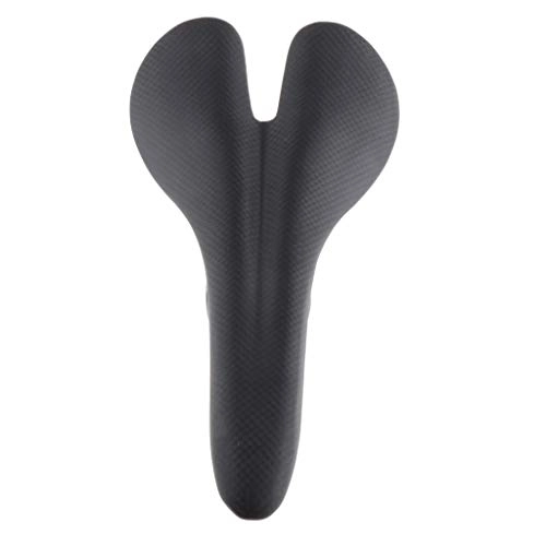 Mountain Bike Seat : MagiDeal Bike Seat Breathable Comfortable Breathable Bicycle Performance Saddle with Foam Cushioning Fit for Mountain Bike - Matte