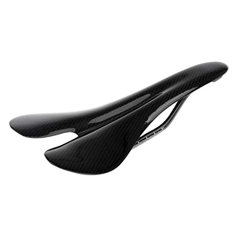 Mountain Bike Seat : MagiDeal Glossy Black Sporty Soft Cycling Saddle Cushions Soft Bike Seat Cushions