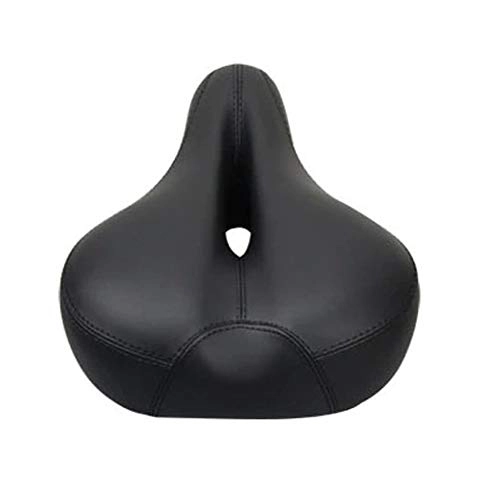 Mountain Bike Seat : Maso City Bicycle Saddle Soft Road Bike Seat Cover Comfortable Foam Seat Cushion All Black Mountain Cycling Saddle for Bicycle Bike Accessories