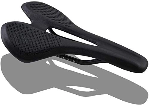 Mountain Bike Seat : MENG Oversized Bike Seat, Comfortable Bicycle Bike SaddleUniversal Replacement Fiber Leather Saddle Seat Cushion Mountain Cycling Saddle Parts 270 * 143 Bicycle Seat Breathable