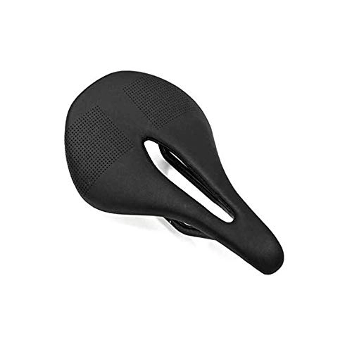 Mountain Bike Seat : MGIZLJJ Bike Saddles Carbon Fiber Black Cushion Comfortable Breathable Seat for Mountain Road Cycling Bicycle