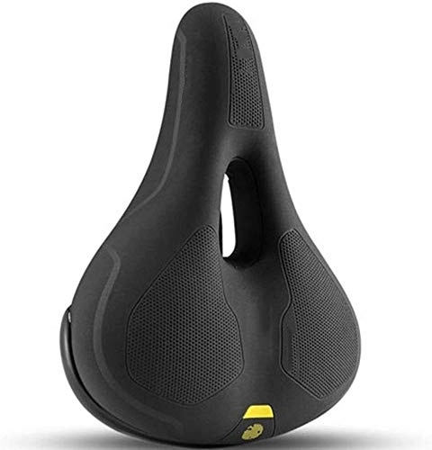 Mountain Bike Seat : MGIZLJJ Bike Seat Cushion Bicycle Accessories for Men or Women Wide Comfortable Foam Saddle Works for Mountain Ride, Cruiser, Kids, Spin or Exercise Bike Gives Great Back Support (Size : Off-road)