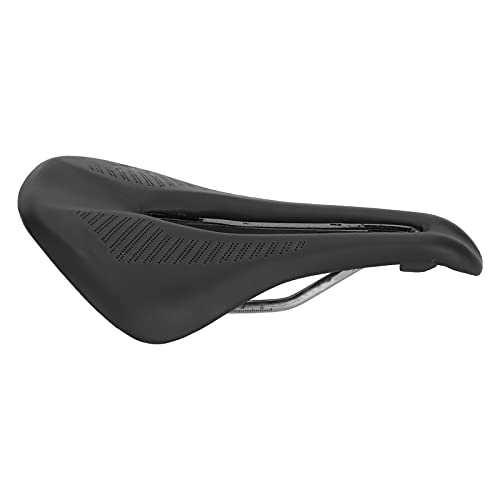 Mountain Bike Seat : minifinker Bicycle Hollow Saddle, Bike Saddle Comfortable and Breathable with Microfiber Leather Surface for Cycling for Most Bicycle