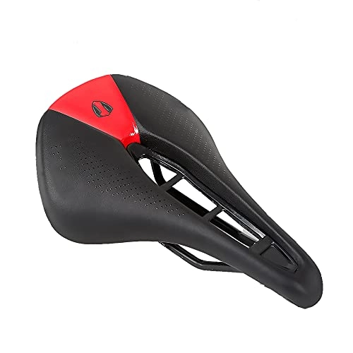 Mountain Bike Seat : MKLE The hollow and widened, lightweight and comfortable saddle, mountain bike saddle, folding bicycle saddle, especially light weight.