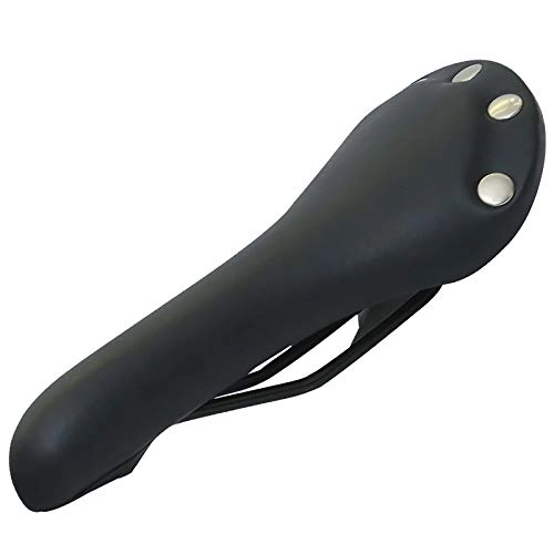 Mountain Bike Seat : MOMIN Bike Saddle Professional Comfortable Seat Cushion Bicycle Saddle Bicycle Thicker Seat Riding Equipment Accessories Mountain Bike (Color : Black, Size : 28x15.6cm)