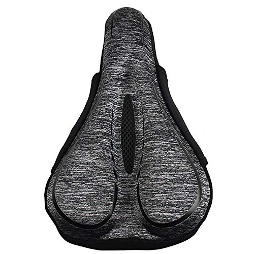 Mountain Bike Seat : MOMIN Bike Saddle Professional Mountain Bike Seat Cover Bicycle Thickening Riding Seat Cover Comfortable Soft Seat Cushion Mountain Bike (Color : Black, Size : 29x18x4.5cm)