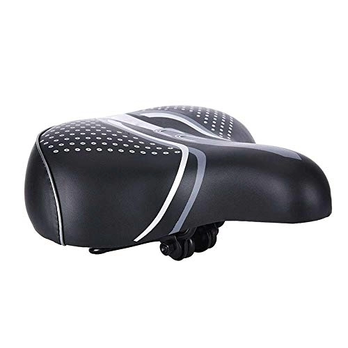 Mountain Bike Seat : Mountain Bike Saddle, Bicycle Seat Cushion Soft Saddle Electric Scooter Comfortable PU Sponge Seat Cushion