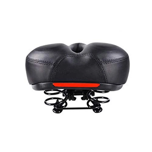 Mountain Bike Seat : Mountain bike super soft comfortable saddle Bicycle hollow breathable seat Bicycle universal accessories silicone seat 20 * 26cm, Damping