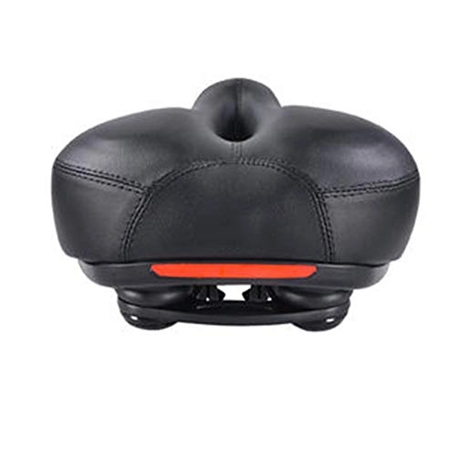 Mountain Bike Seat : Mountain bike super soft comfortable saddle Bicycle hollow breathable seat Bicycle universal accessories silicone seat 20 * 26cm, Spring