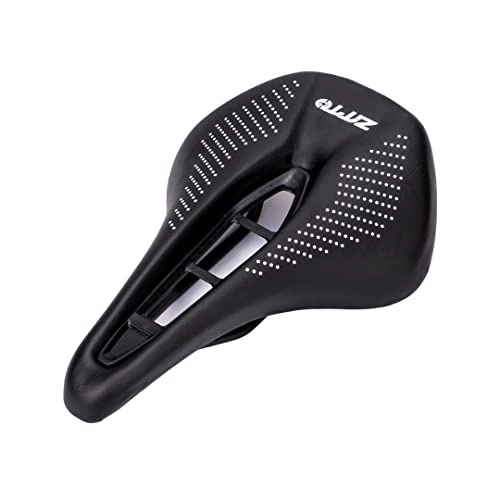 Mountain Bike Seat : MTB Bicycle Saddle Short Nose Road Bike Saddle On Seat Cycling Mountain Bike Parts Accessories ZD8 Black-white