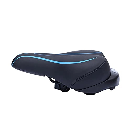 Mountain Bike Seat : Mungowu Bicycle Inflatable Saddle Comfortable Saddle Accessories Bicycle Cushion