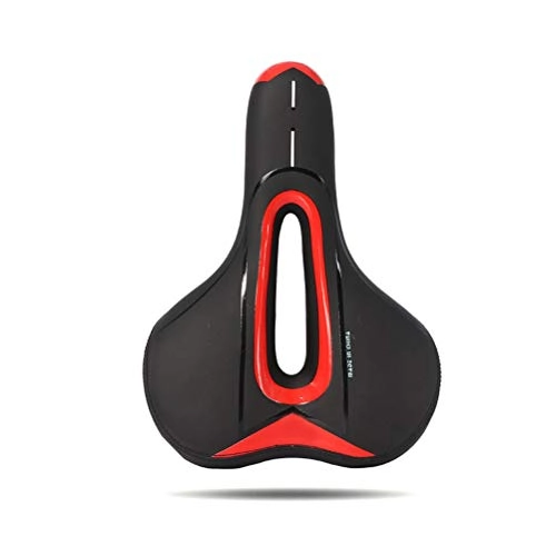 Mountain Bike Seat : MXRLZX Bicycle Seat Thicken Saddle Breathable Damping Suitable For Outdoor Mountain Road Folding Bikes