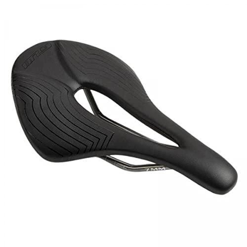 Mountain Bike Seat : NC 2x Premium Bike Hollow Seat Replacement Saddle Padded Component Black