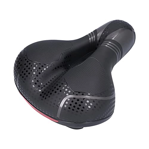 Mountain Bike Seat : OKAT Bicycle Saddle Pad, Comfortable Rain‑Proof Frosted Leather Shock Absorption Saddle Pad Breathable for Cycling for Mountain Bike