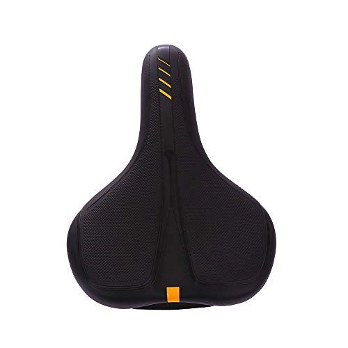 Mountain Bike Seat : Ouuager-Home Comfortable Men Women Bike Seat Bicycle Seat Memory Foam Padded Bicycle Saddle Extra Comfort Sporty Soft Pad Saddle Seat Bicycle Riding Equipment Soft Breathable