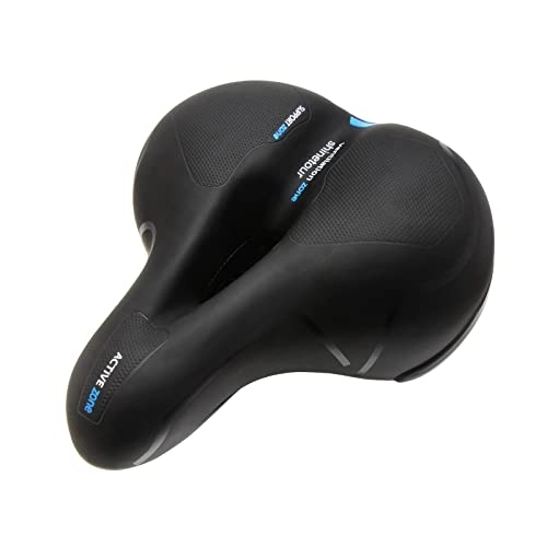 Mountain Bike Seat : Oversized Gel Bicycle Seat Bicycle Saddle Universal Replacement Bicycle Seat for Women Men City Bike Saddle Mountain Bike Saddle for Exercise Bike Comfortable Soft Breathable Shock Absorbing
