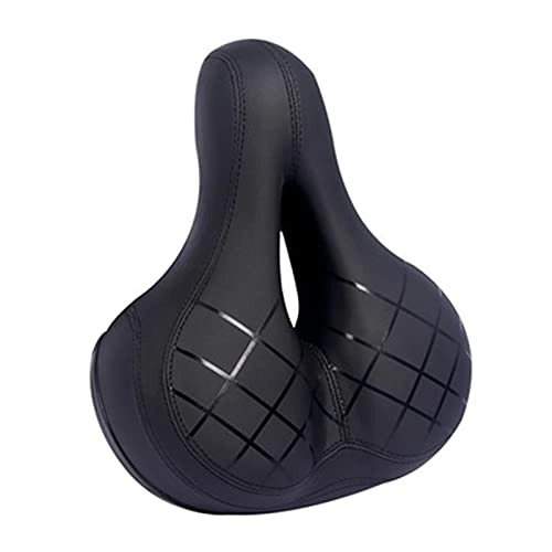 Mountain Bike Seat : Oversized Soft Comfort Bike Saddle, Shockproof Universal Bicycle Seat, Ergonomic Breathable Bike Saddle Seat, for Mountain Bikes City Bikes