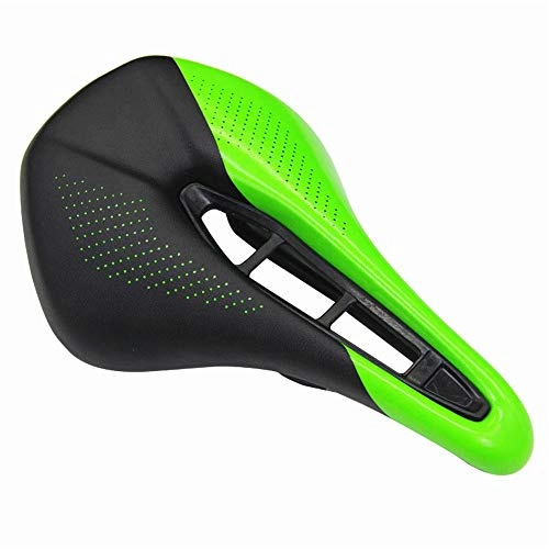 Mountain Bike Seat : Panjianlin Bicycle Saddle Road Mountain Bike Folding Hollow Comfortable Breathable Soft Car Saddle Seat Cushion Light Weight Bicycle Acceories damping Shock Absorption
