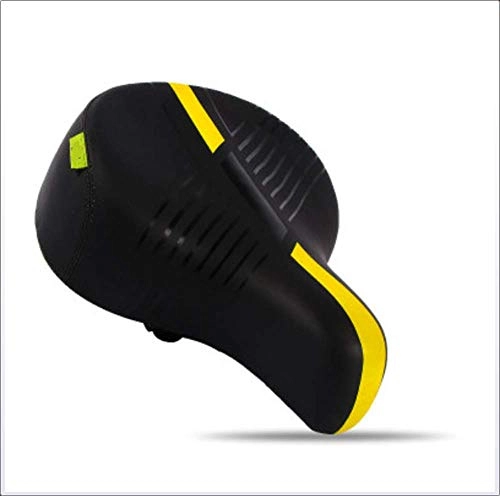 Mountain Bike Seat : Pessica Electric Car Soft And Comfortable Saddle Ergonomic Design Bicycle Shock Absorber Seat Cushion Soft Elastic Sponge Saddle 28 * 31Cm, D