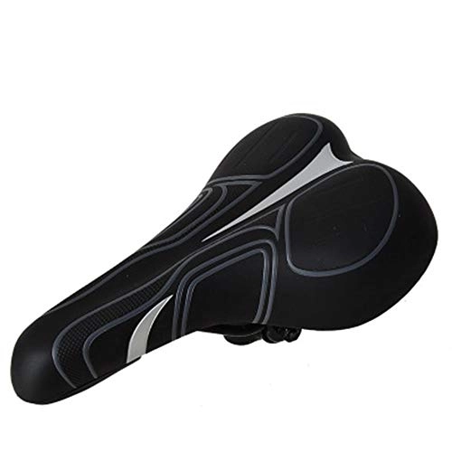 Mountain Bike Seat : Pessica Mountain Bike Wear-Resistant Waterproof Seat Bicycle Comfortable And Breathable Saddle Exercise Bike Durable Saddle 150 * 250Mm, C