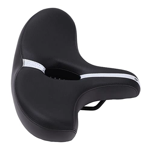 Mountain Bike Seat : Pilipane 11.0x8.7in Mountain Bike Seat, Bike Seat Cushion, PU Leather Bicycle Saddle, Breathable and Comfortable Bicycle Seat Cushion, Thickened Bike Saddle, Bicycle Seat for Cycling Road Bike