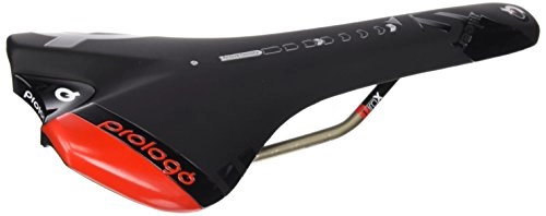 Mountain Bike Seat : Prologo Saddle Nago Evo X15 Tirox 134 Hard Black / Red