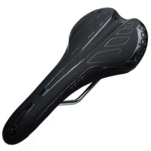 Mountain Bike Seat : PU Leather Bicycle Saddle Comfortable MTB Cycling Front Seat Mountain Bike Saddle Seat Cushion Bicycle Parts 3