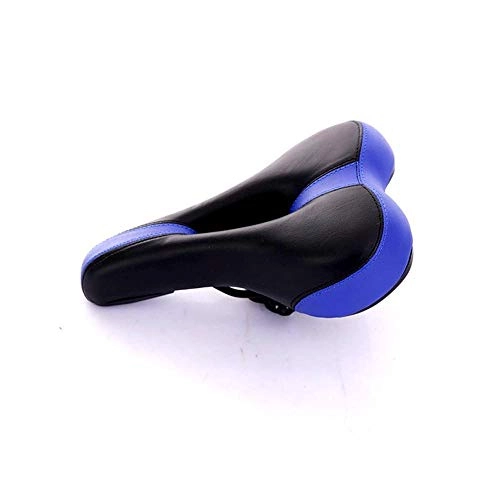 Mountain Bike Seat : PZXY Bicycle seat Bicycle Mountain High-end mid-hole color saddle 27 * 16cm