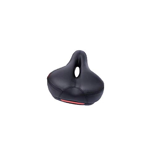 Mountain Bike Seat : PZXY Bicycle seat Increase comfort and softness equipment reflective cushion parts cushion Bicycle Mountain Bike Saddle 27 * 19cm