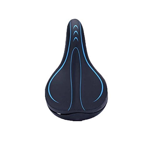 Mountain Bike Seat : PZXY Bicycle seat Inflatable soft butt Comfort thickened car seat bike accessories Mountain Bike Saddle 28.5 * 16cm