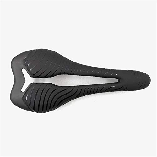 Mountain Bike Seat : QSCTYG Bicycle Seat Bicycle Carbon Saddle Mtb Mountain Road Bike Seat Black Lightweight Performance, Endurance Full Carbon Fiber Saddle Bike Parts bicycle saddle (Color : Black black)