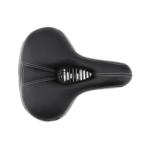 Mountain Bike Seat : QWEP bicycle seat Soft Bicycle saddle Thicken Wide bicycle saddles seat Cycling Saddle MTB Mountain Road Bike Bicycle Accessories Durable and easy to clean