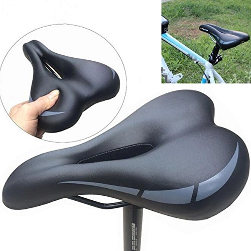 Mountain Bike Seat : Robasiom Comfortable Bike Cushion Pad Saddle Seat Cover for Men MTB Mountain Bicycle