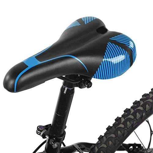 Mountain Bike Seat : robust wear-resistant durable Sponge Non-slip Bike Seat Saddle Replacement Accessory Mountain Bicycle Equipment for trail riding