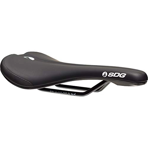 Mountain Bike Seat : SDG Bel Air 3.0 Saddle Steel Rails - Black