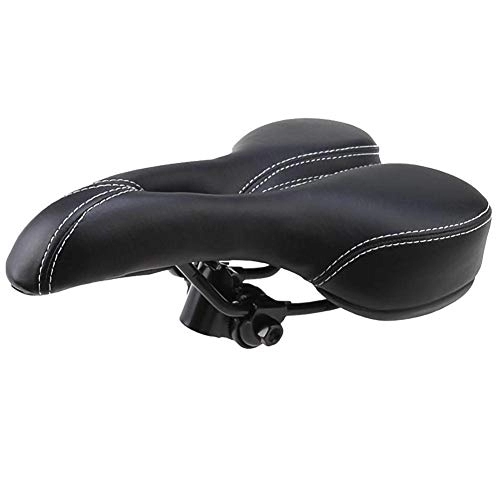 Mountain Bike Seat : SDGDFXCHN Bike Seat, Upholstered Bicycle Seat Cushion Comfortable Bicycle Saddle for MTB Mountain Bike / Exercise Bike / Road Bike